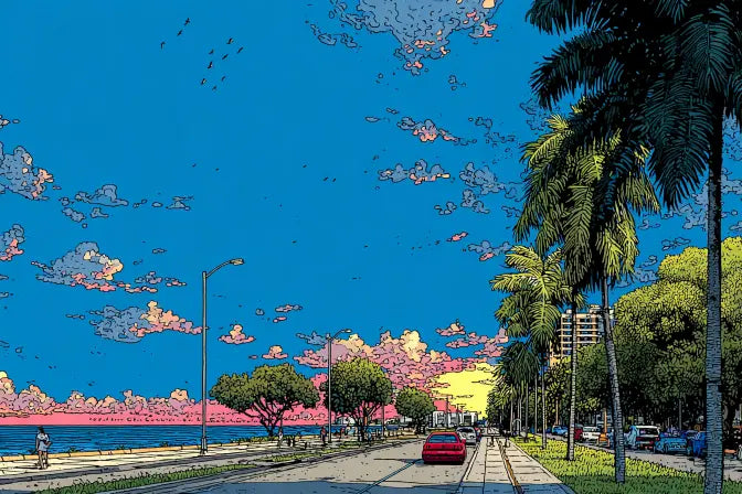 リーフアロハのハワイアンアート